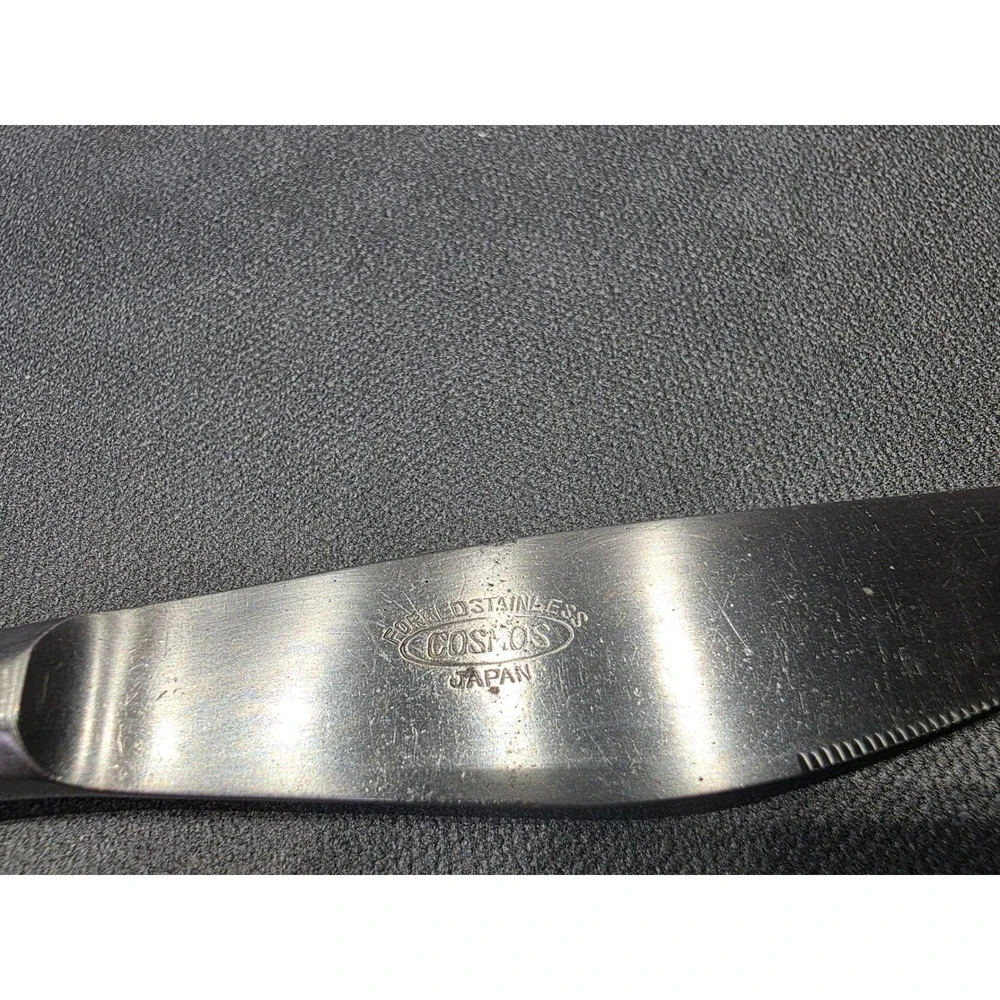 Cosmos Japan Forged Stainless Steel Dinner Knife Mid Century Modern Flatware